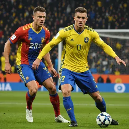 România învinge Ucraina în Liga Națiunilor și urcă în clasament