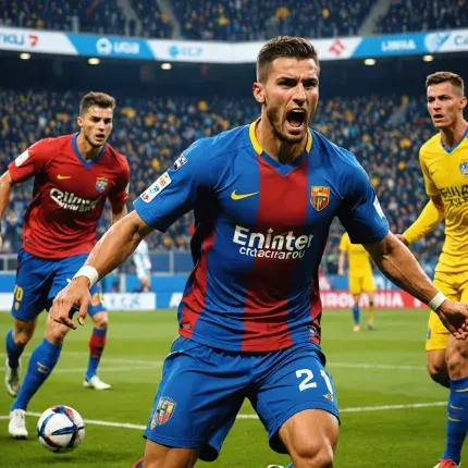 FCSB învinge Universitatea Craiova și se distanțează în fruntea clasamentului Ligii 1